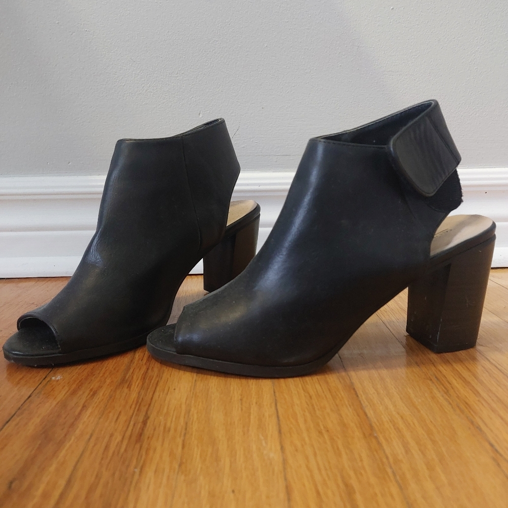 Call It Spring Women's Open Toe Heeled Ankle Boots Size 6.5 / 37
